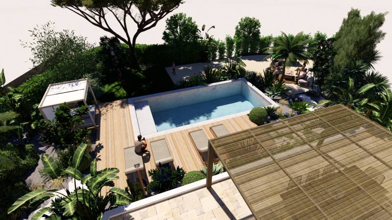 Architecte paysagiste pour des plans de jardin en 3D à Toulon
