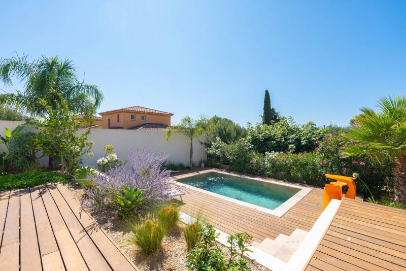 Aménagement complet d’un jardin méditerranéen à Sanary-sur-Mer (83)