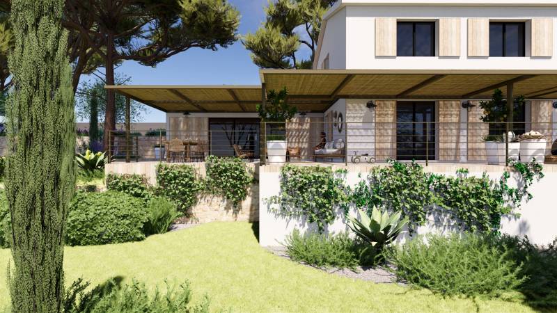 Aménagement paysager sur mesure : 2000 m² de jardin provençal à Aix-en-Provence par notre équipe d'architectes paysagistes