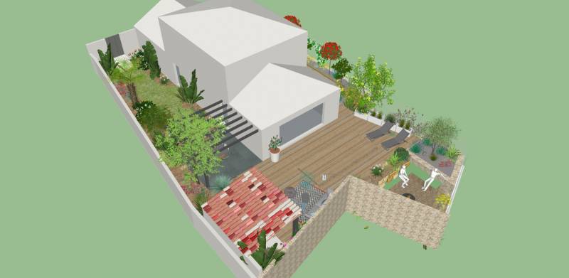 Architecte paysagiste sur La Ciotat, pour projet d'aménagement de jardin et espaces verts.